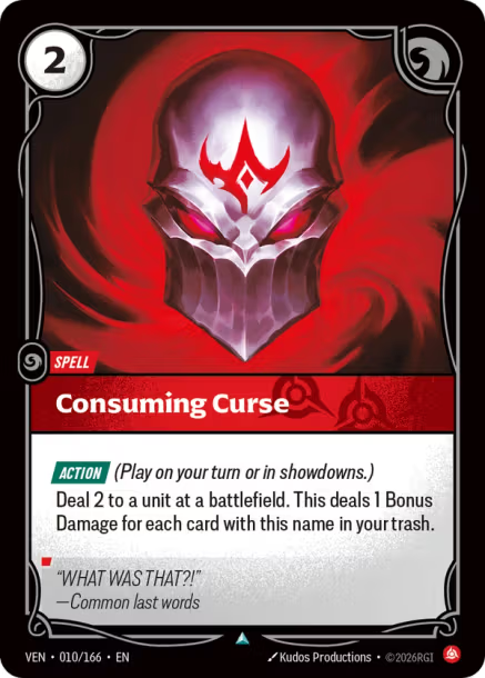 Consuming Curse Vendetta