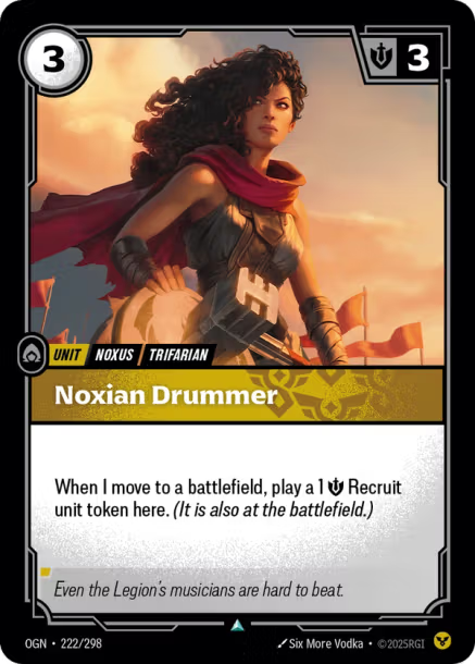 Noxian Drummer Origins