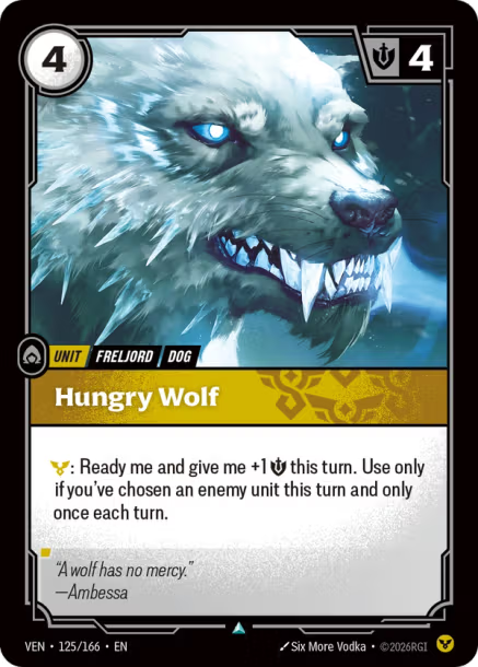 Hungry Wolf FOIL Vendetta