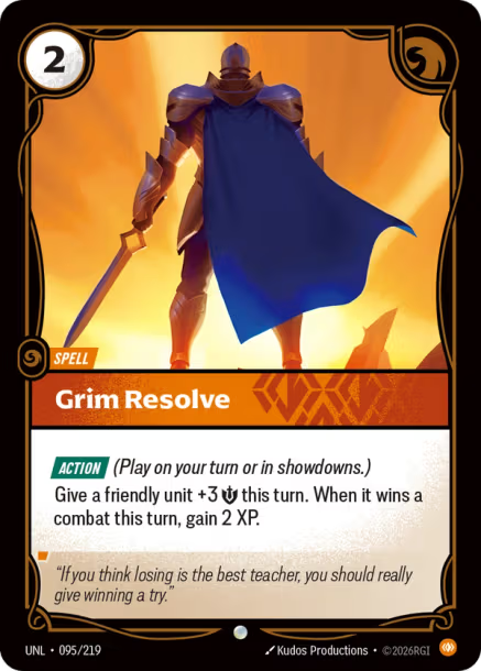 Grim Resolve Unleashed