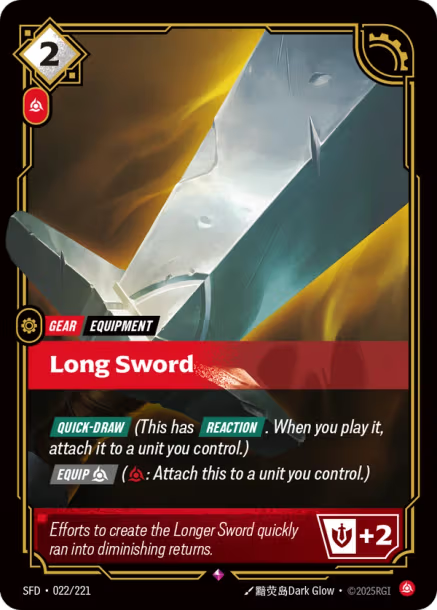 Long Sword Spiritforged