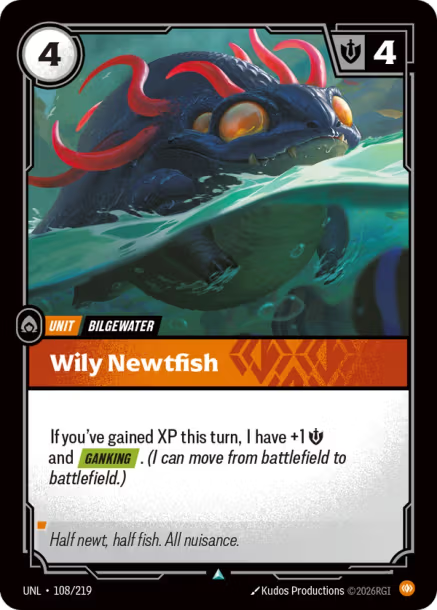 Wily Newtfish Unleashed