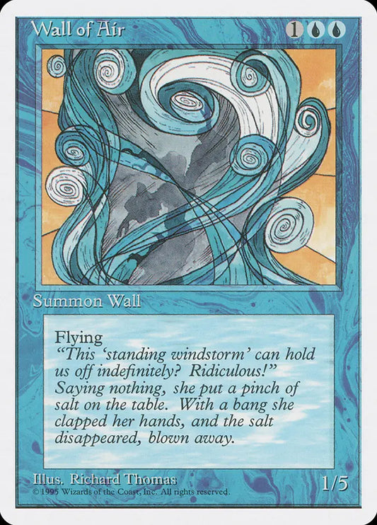 Wall of Air Fourth Edition
