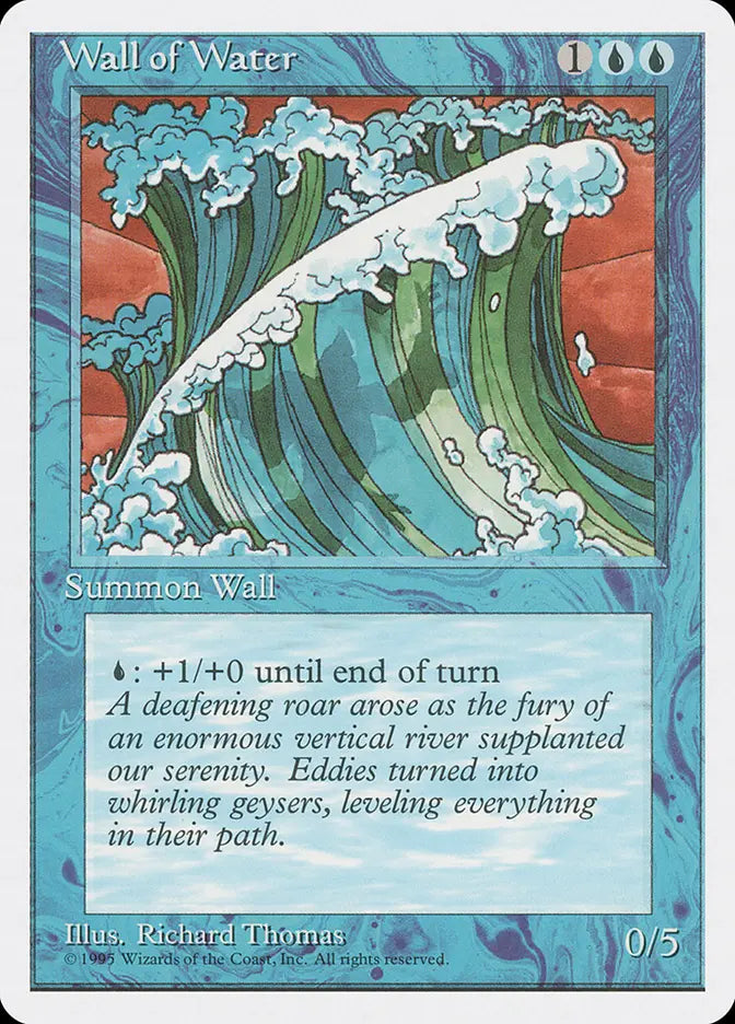 Wall of Water Fourth Edition