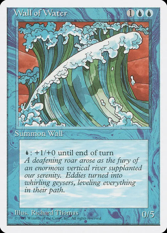 Wall of Water Fourth Edition
