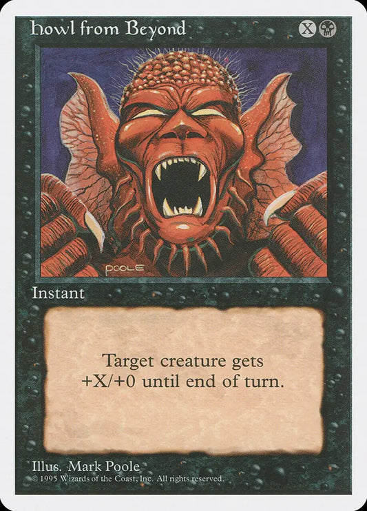 Howl from Beyond Fourth Edition
