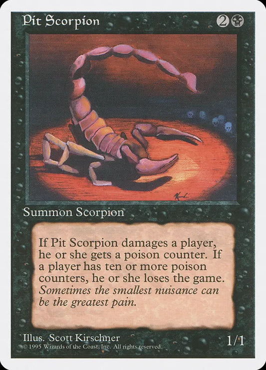 Pit Scorpion Fourth Edition