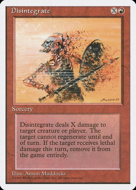 Disintegrate Fourth Edition