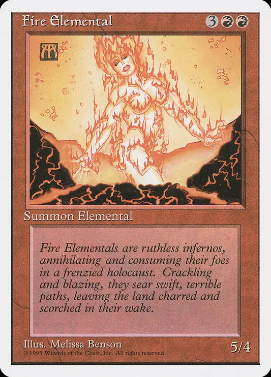 Fire Elemental Fourth Edition