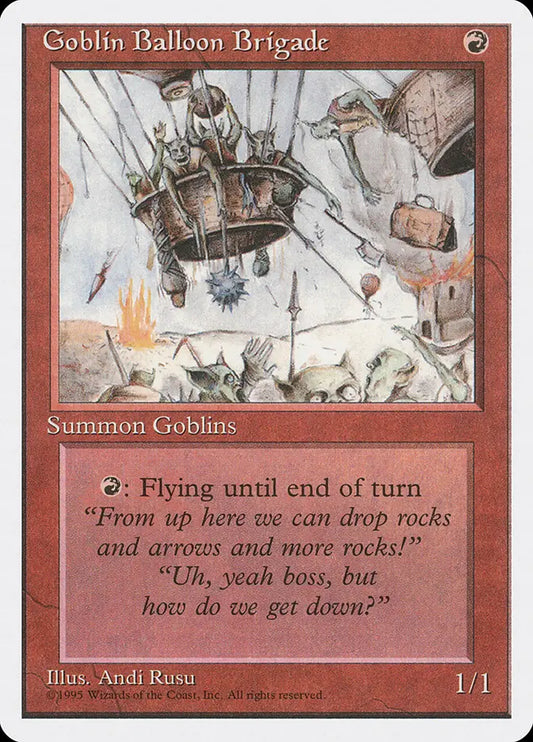Goblin Balloon Brigade Fourth Edition