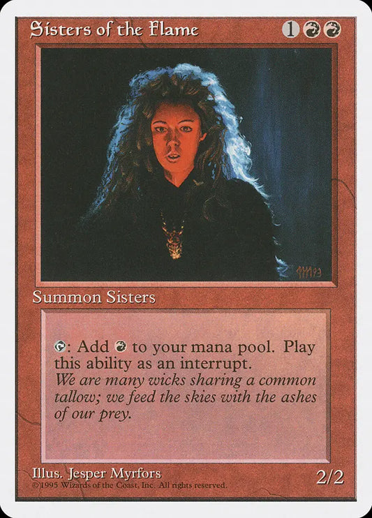 Sisters of the Flame Fourth Edition