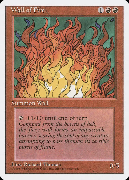 Wall of Fire Fourth Edition