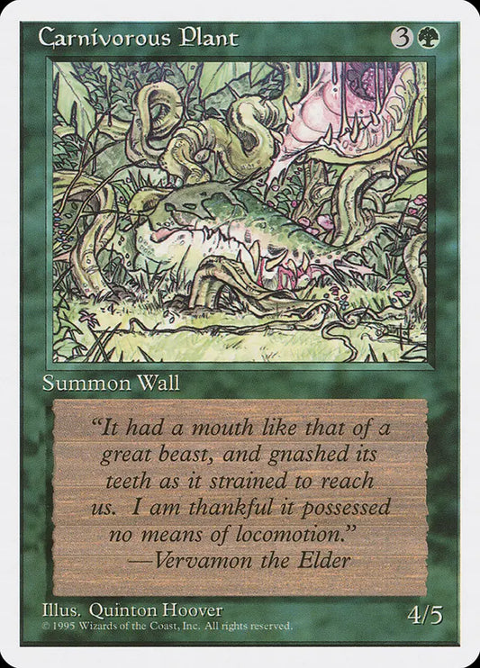 Carnivorous Plant Fourth Edition