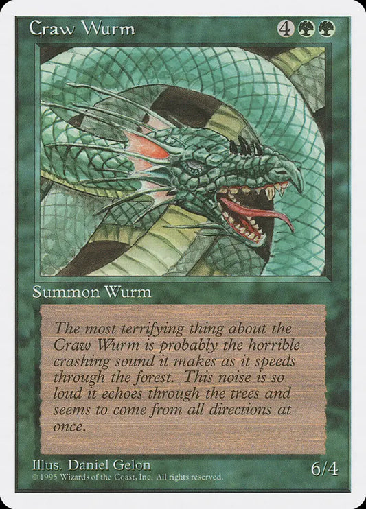 Craw Wurm Fourth Edition