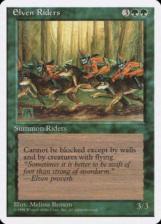 Elven Riders Fourth Edition