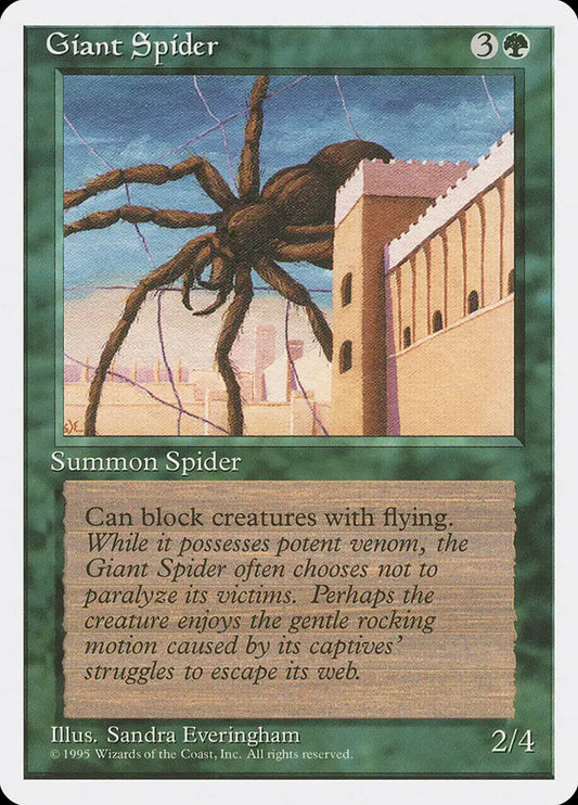 Giant Spider Fourth Edition