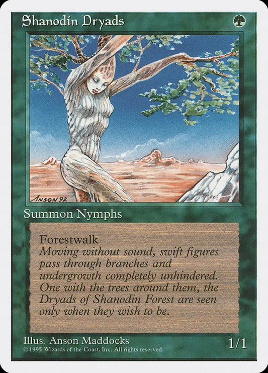 Shanodin Dryads Fourth Edition