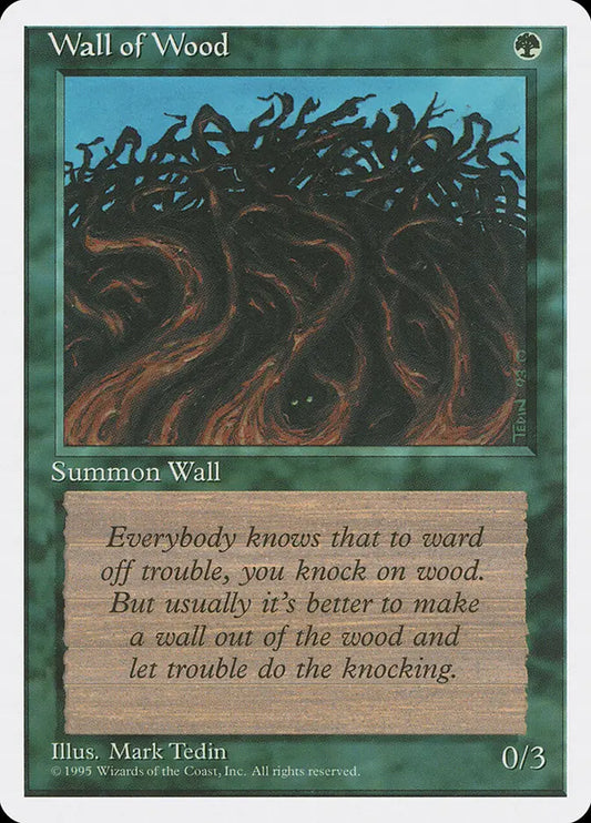 Wall of Wood Fourth Edition