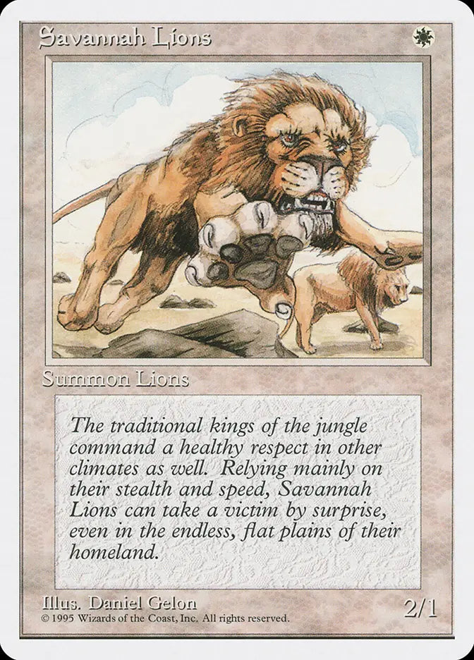 Savannah Lions Edition