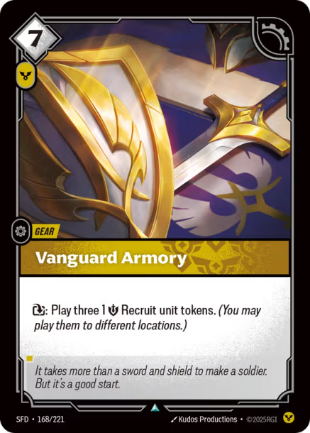 Vanguard Armory FOIL Spiritforged