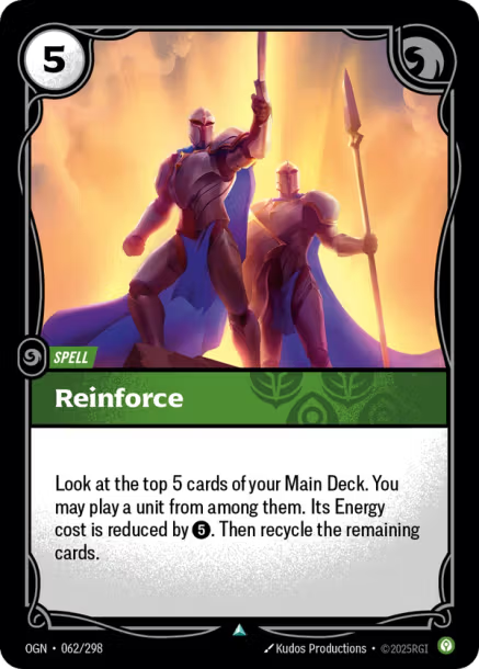 Reinforce Origins