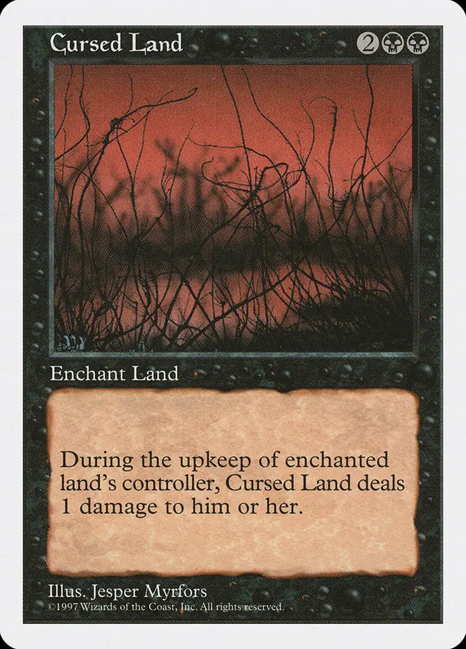 Cursed Land Fifth Edition
