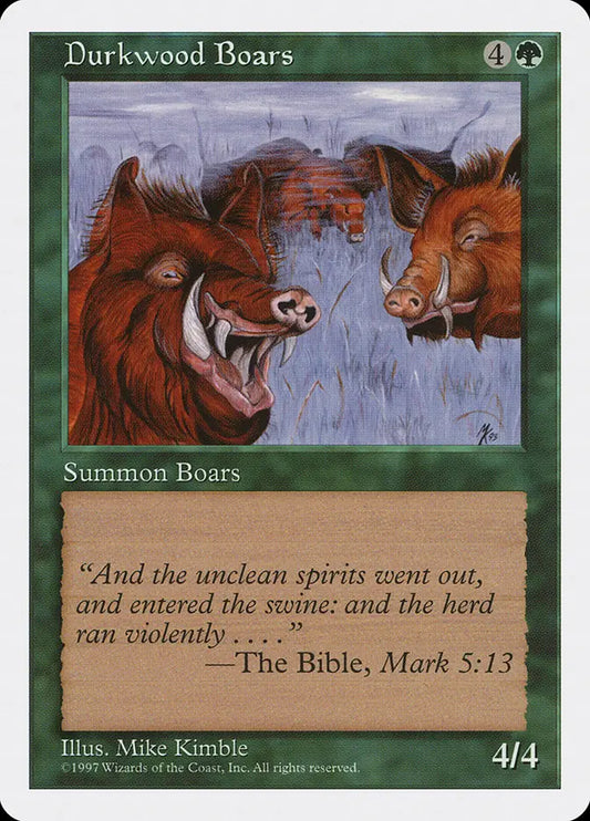 Durkwood Boars Fifth Edition