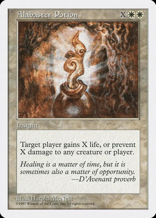 Alabaster Potion Fifth Edition