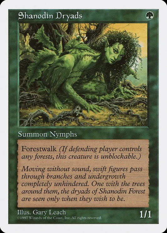 Shanodin Dryads Fifth Edition