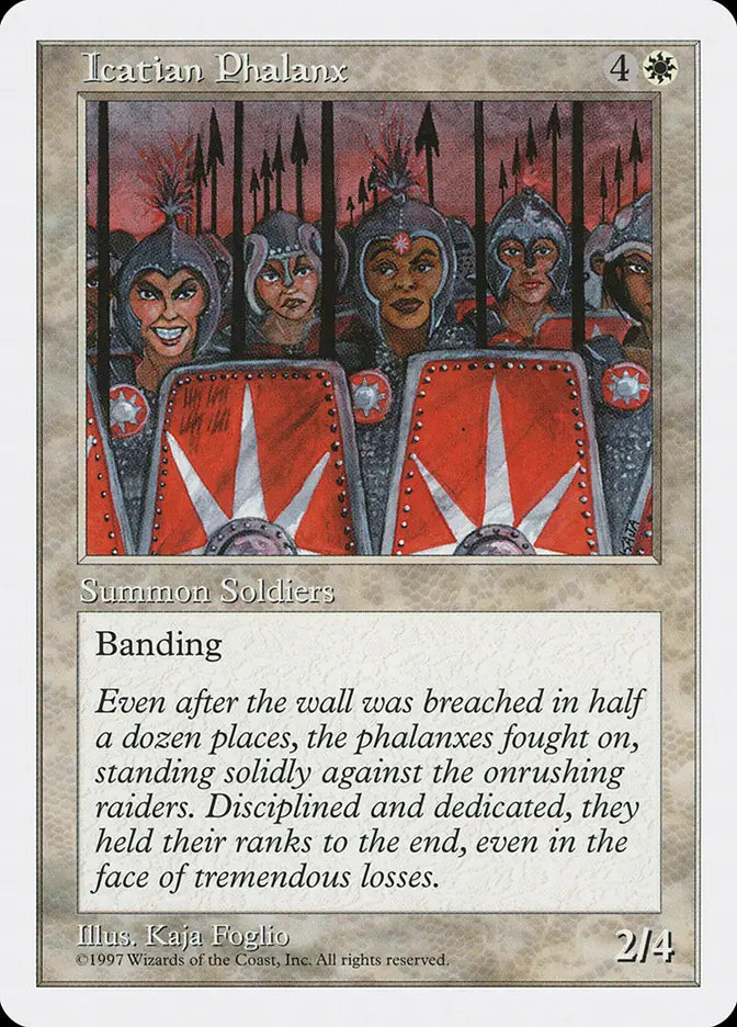Icatian Phalanx Fifth Edition