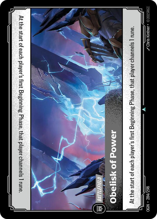 Obelisk of Power Origins