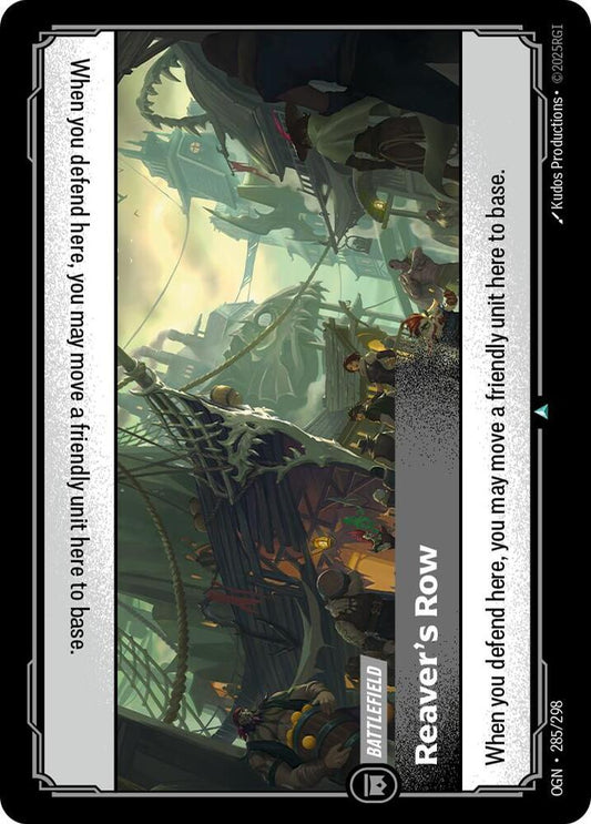 Reaver's Row Origins