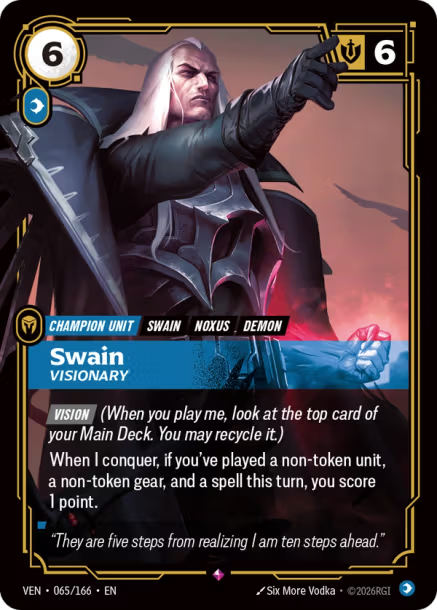 Swain, Visionary Vendetta