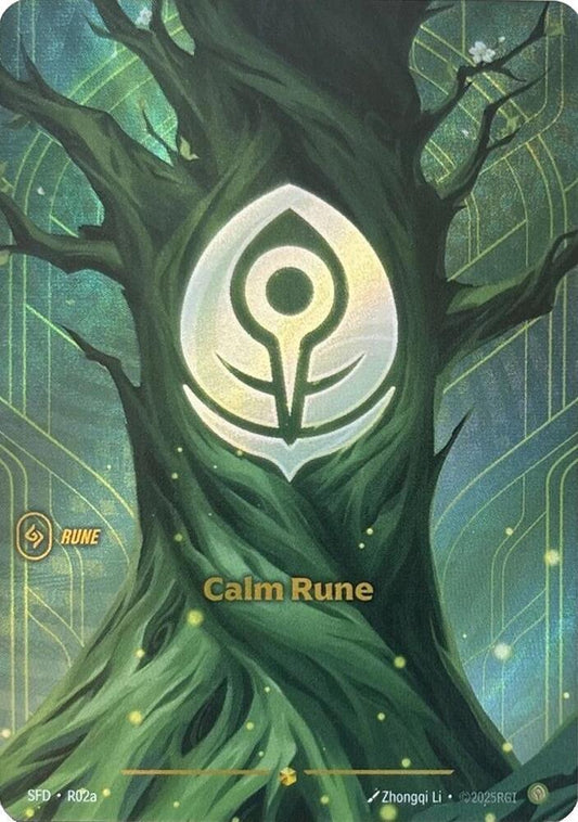 Calm Rune Alternate Art Spiritforged