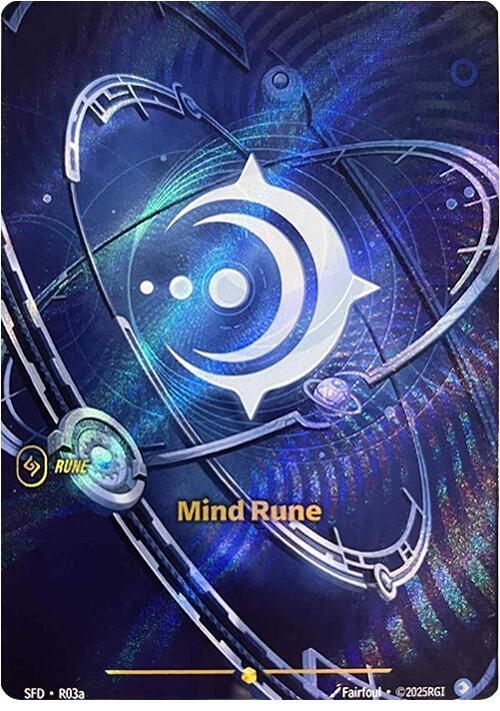 Mind Rune Alternate Art Spiritforged