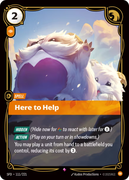 Here to Help Spiritforged