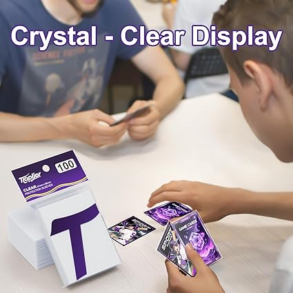 100 Plastique Protecteur Penny Sleeves TiopLior