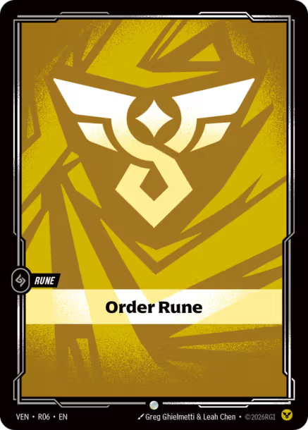 Order Rune Vendetta
