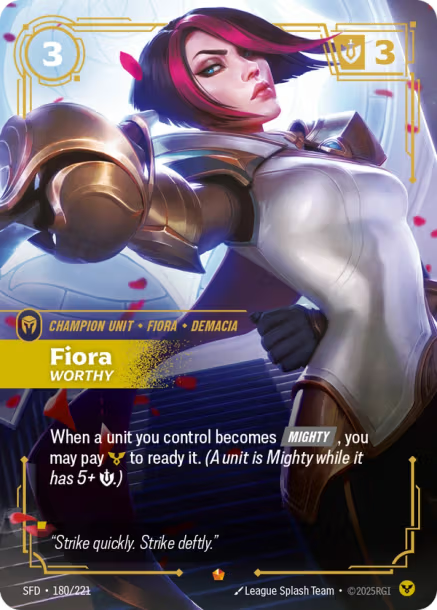 Fiora, Worthy Spiritforged