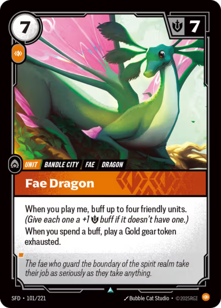 Fae Dragon Spiritforged