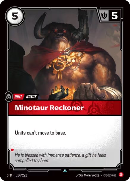 Minotaur Reckoner Spiritforged