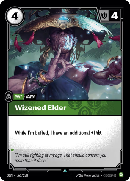Wizened Elder Origins