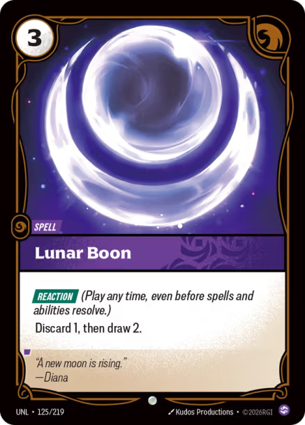 Lunar Boon Unleashed