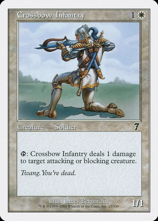 Crossbow Infantry 7th Edition
