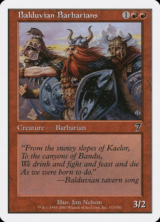 Balduvian Barbarians 7th Edition