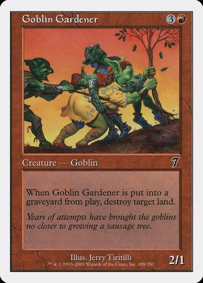 Goblin Gardener 7th Edition