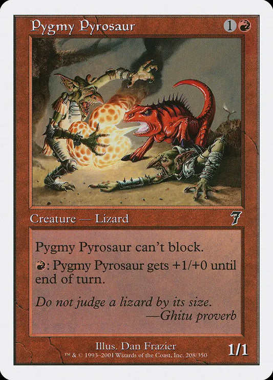 Pygmy Pyrosaur 7th Edition