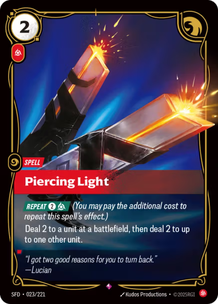 Piercing Light Spiritforged