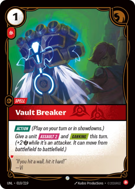 Vault Breaker Unleashed