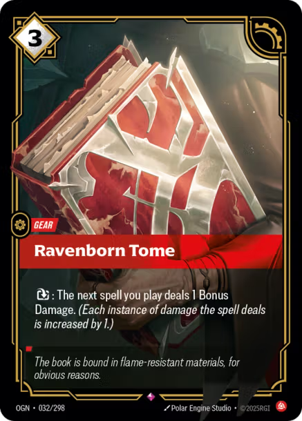 Ravenborn Tome Origins